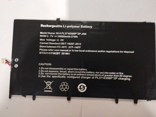 Bateria Notebook Multilaser Legacy Funcionando 100%