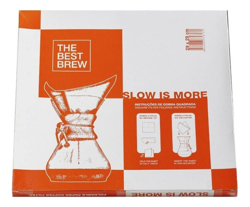 Filtro Para Chemex 6 - 8 Xícaras - The Best Brew - 40 Un