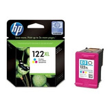 Tinta Hp 122xl Tricolor Deskjet 1000/2000/2050/3050 Ch564hl