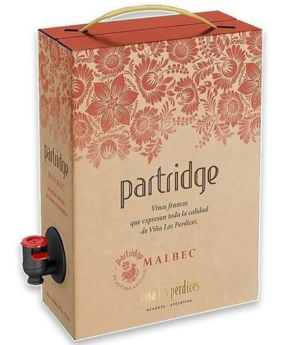 Vino Las Perdices Bag In Box Partridge Malbec- Oferta Celler