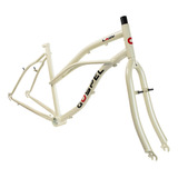 Cuadro Para Bicicleta R26 Lady Con Tijera Blanco Lady Gospel