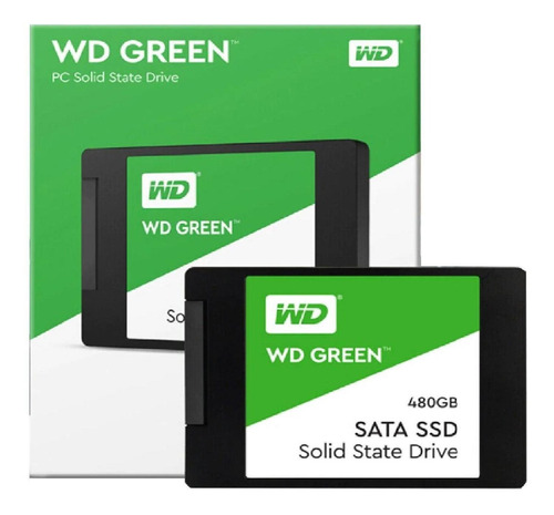Western Digital Disco Ssd Green 480gb 2.5 Sata 3 - Techbox