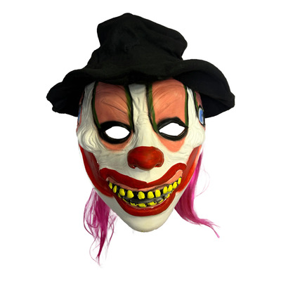 Máscara Látex Kompayaso Payaso Halloween Deluxe Clown | Meses sin interés