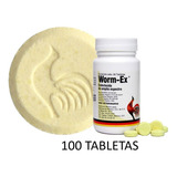 Alimento Worm-ex & Lab Vetinova & 100 Tab 