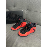 Nike Air Foamposite One  Habanero Red Para Niños (20cm)