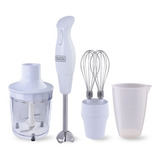 Licuadora De Mano Black+decker Mixer Minipimer Hb1003wc-ar