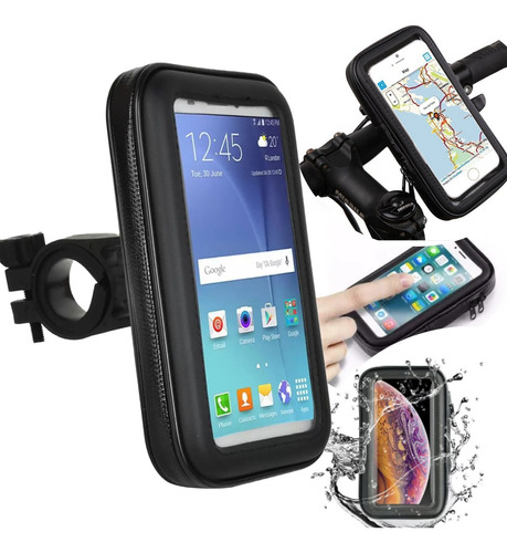 Suporte Impermeavel Celular Bicicleta Bike Moto Smartphone