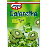 Gelatina - **** Jello Kiwi Galaretka 3pc./12 Porciones Hecho