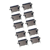 Kit Com 10 Conectores De Carga Compatível Com Galaxy A20s