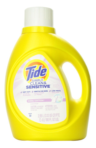 Tide Simply Clean & Sensitive He - Detergente Líquido Para.