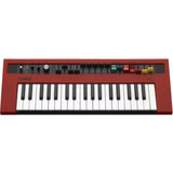 Teclado Digital Yamaha C/37 Teclas 74910 Reface Yc Vermelho