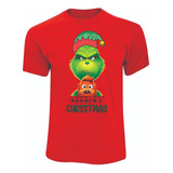 Camisetas Navideñas Navidad El Grinch Merry Christmas Max M2