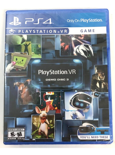 Playstation Vr Demo Disc 3  Standard Edition Ps4