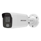Câmera Hikvision Ip 4mp Mini Bullet Colorvu Ds-2cd2047g2-lu