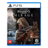 Assassins Creed Mirage Ps5 Mídia Física Novo Envio Imediato