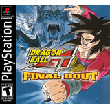 Jogo Ps1 Dragon Ball Gt Final Bout