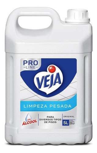 Limpador Veja Pro Line Orig Limpeza Pesada Em Galão 5 Litros