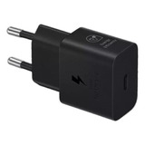 Carregador De Parede Samsung Usb-c 25w Power S/ Cabo Preto