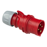 Enchufe Industrial Macho Volante 3p+t 32a 400v Ip44