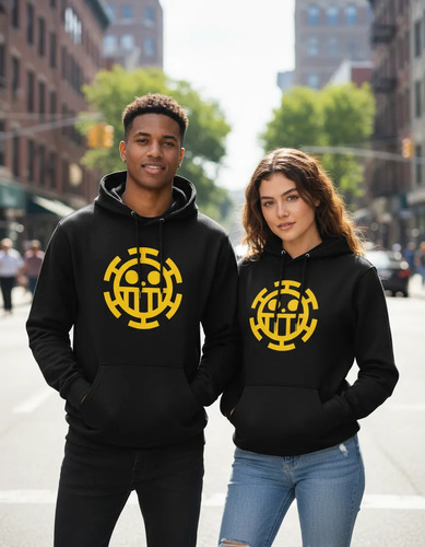 Sudadera One Piece Trafalgar Law Hoodie Anime Hombre Mujer