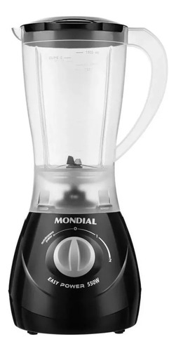 Liquidificador Mondial 127v Com Copo Resistente 1,5 Litros