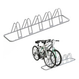 Estantes Ajustables,soporte De Estacionamiento P/5 Bicicleta