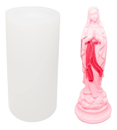 Moldes De Silicona Con Diseño De La Virgen María, Suaves Y R