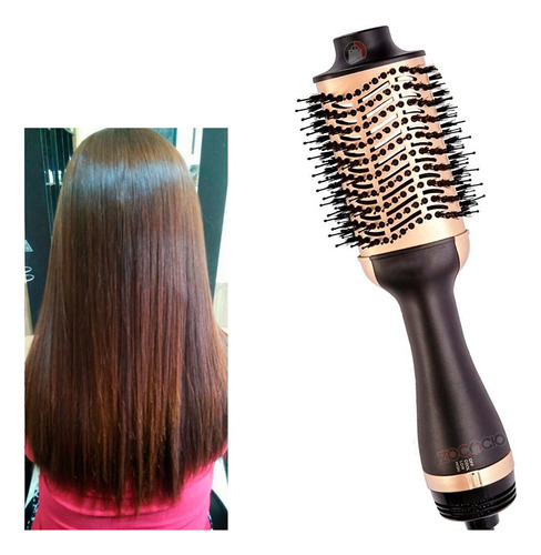 Cepillo Secador De Pelo 3d Pro Aire Caliente  Keratin 