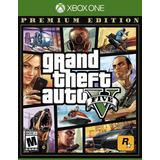 Gta 5 Grand Theft Auto V P. Edition Xbox One Midia Fisica 