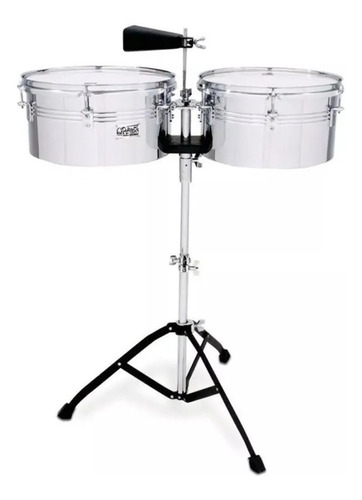 Timbales Toca Tpt1314 Players Series Chromes Caja Cerrada