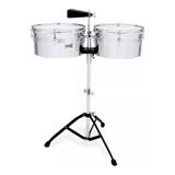 Timbales Toca Tpt1314 Players Series Chromes Caja Cerrada