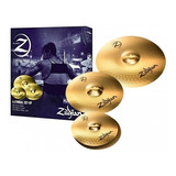 Platillos Zildjian Planet Z Pz4pk Contras 14 + C16 + R20 Diámetro 20 In