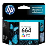 Cartucho Hp 664 Original Color Para Hp 3775  3785 4535 4675