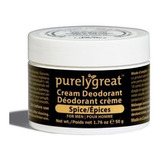 Purelygreat Natural Deodorant For Men Spice - Verificado Por