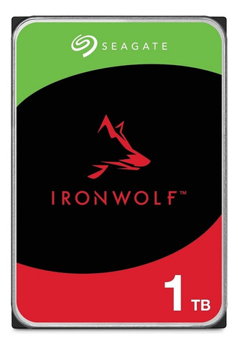 Hd Seagate Ironwolf 1tb Nas Sata6 5400rpm 256mb 3.5 - St1000vn008