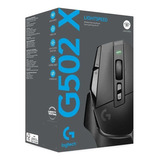 Mouse Gamer Inalámbrico Recargable Logitech  G Series G502 X