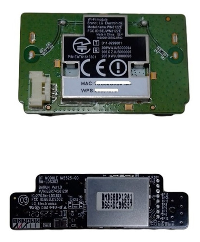 Módulos Wifi & Bluetooth Televisor LG Modelo 47lm6700-da