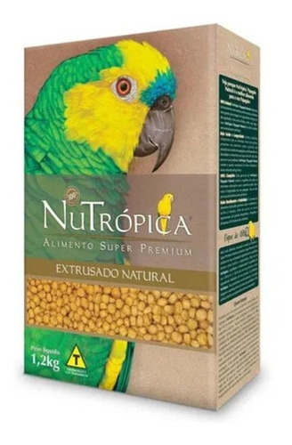 Racao Nutropica Papagaio Natural 1,2kg