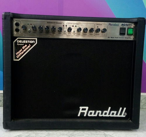 Amplificador Randall Rg50tc