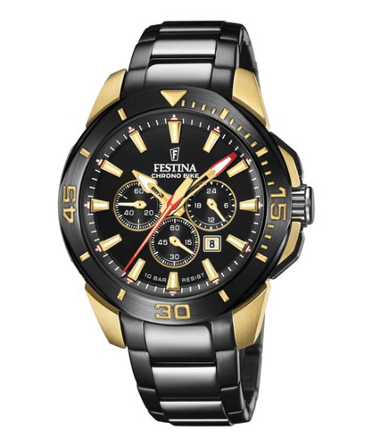 Reloj Festina F20644 Limited Chrono Bike 2 Malla 100m Pvd