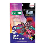 Flossers Gum Trolls C/20 Uds