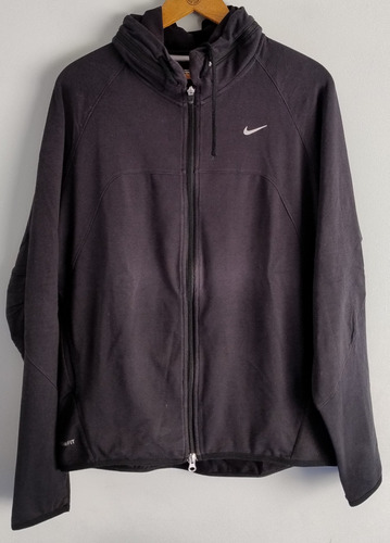 Buzo Nike Negro Con Capucha 