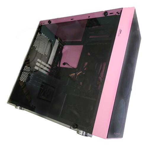 Gabinete Balam Rush Dragonfly Atx Rgb Con Fuente 600w