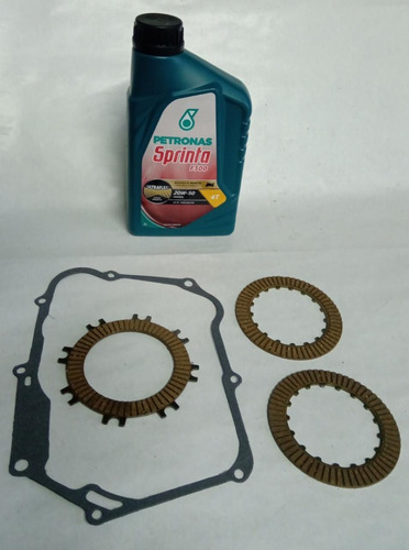 Kit Discos Embrague Zanella Zb 110 Junta + Aceite Bmd Motos