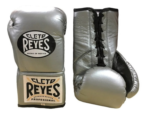 Guantes Profesionales Cleto Reyes 8 Oz Plata