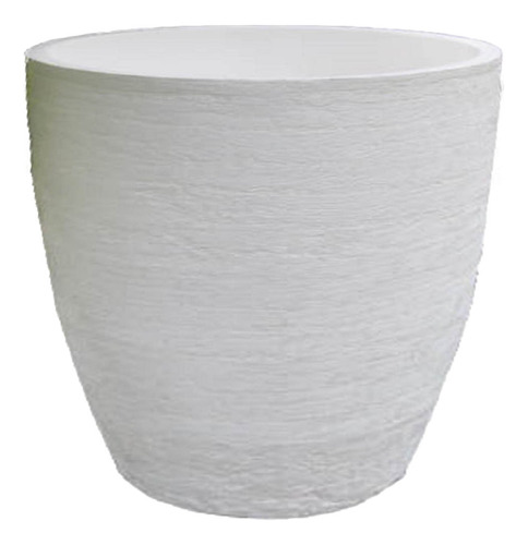 Kit 3 Vaso Planta 40x40 Oval Moderno Polietileno