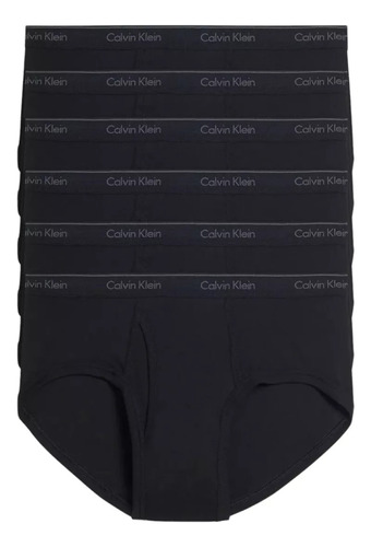 Trusa Calvin Klein Cotton 6 Pack Color Negro 100% Original