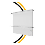 Combo Panel Calefactor Electrico 500 W + Toallero Doble C