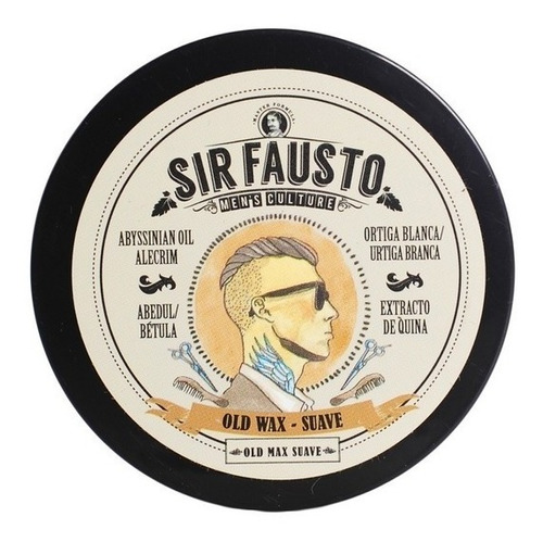 Sir Fausto Old Wax Gel Efecto Húmedo Fijación Suave 100 Ml