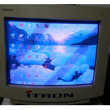 Monitor 14'  Itron  (antiguo) Funciona